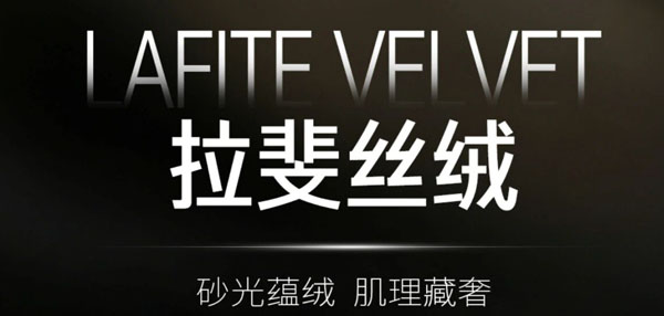 新品上市｜拉斐丝绒，不止绒感温润，更显高级颜值